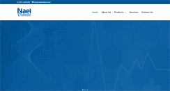 Desktop Screenshot of naelmedical.com