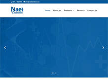 Tablet Screenshot of naelmedical.com